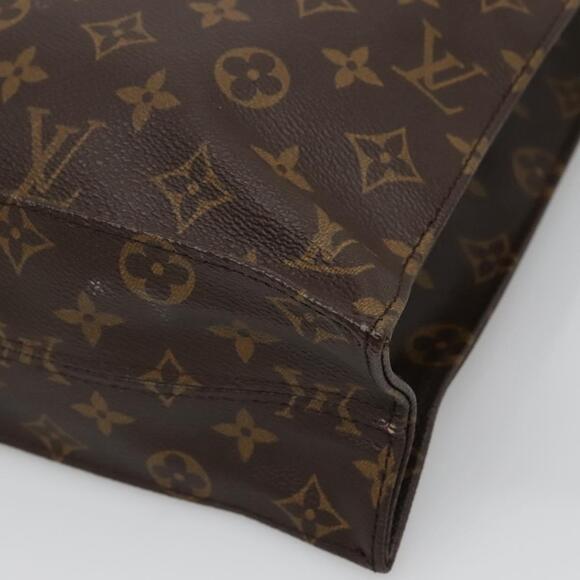 LOUIS VUITTON Monogram Sac Plat Hand Bag M51140 - Picture 15 of 16
